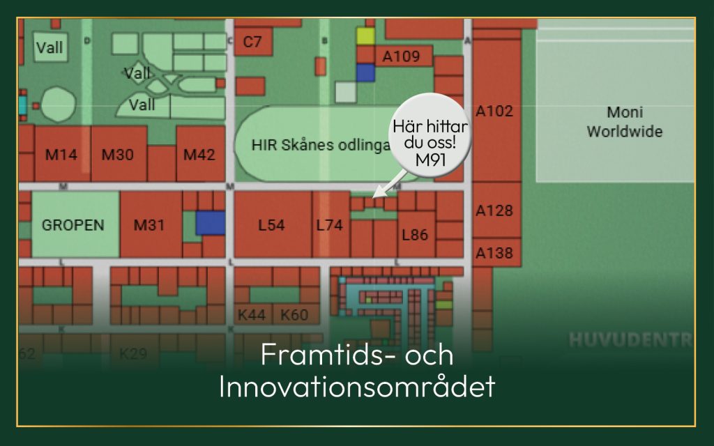 Mässkarta Borgeby Fältdagar 2026