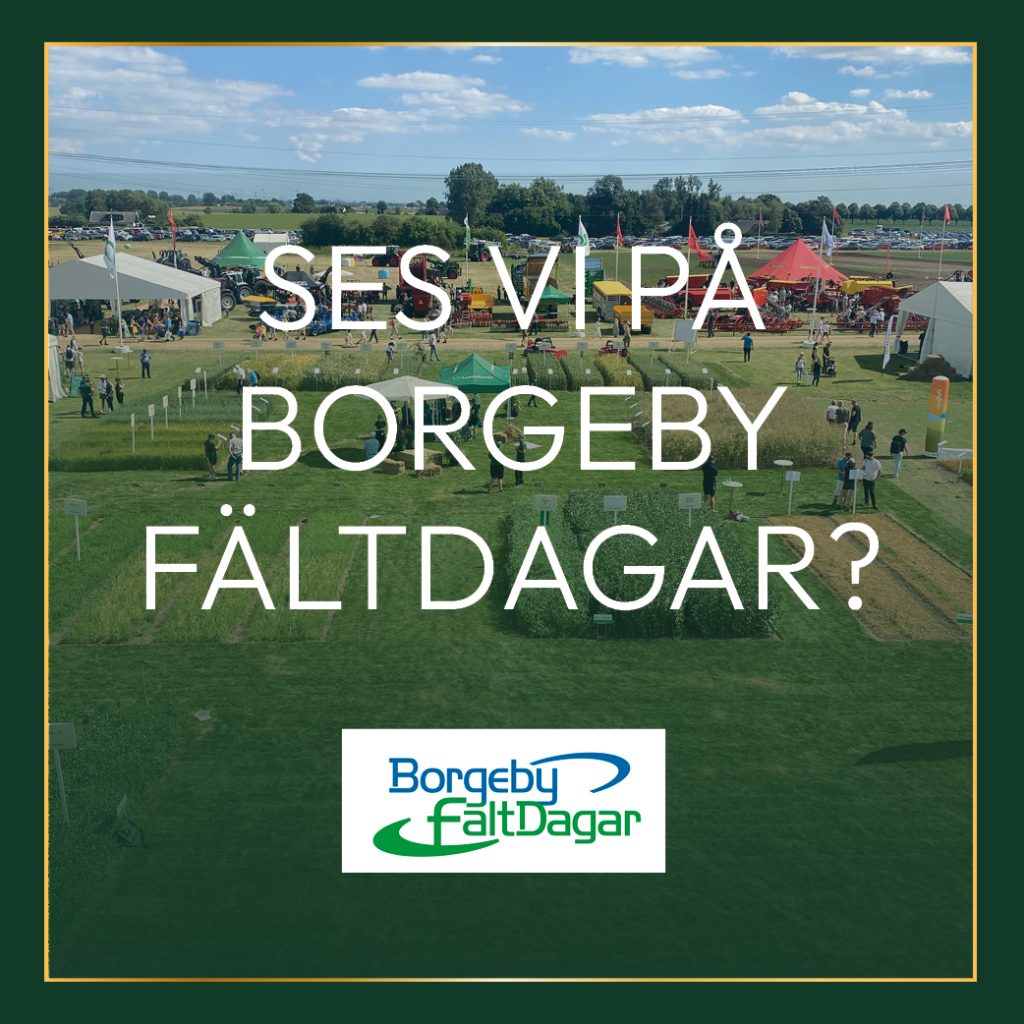 Borgeby Fältdagar 2026 | Agroväst