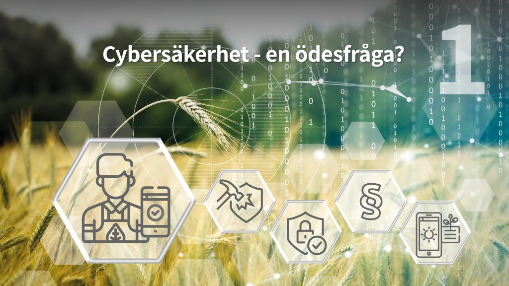 Lunchseminarie del 1 cybervärld Gröna Möten | Agroväst