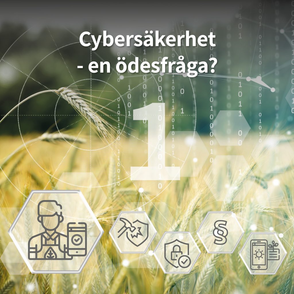 Lunchseminarie del 1 cybervärld Gröna Möten | Agroväst