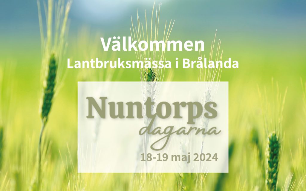 Lantbruksmässa Nuntorps Gård | SmartAgri GrönaMöten och Agroväst
