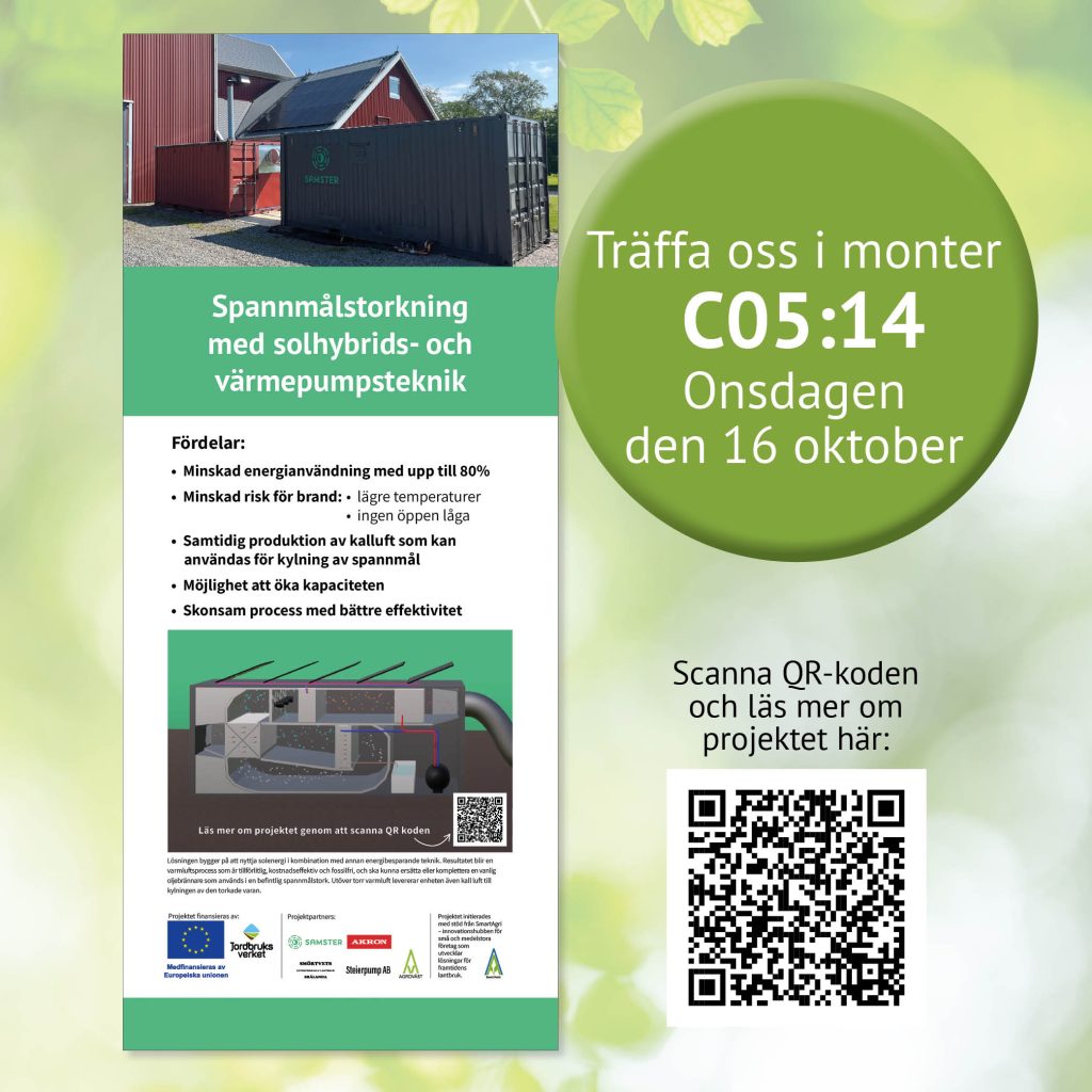 Projekt Samster - roll-up | Agroväst
