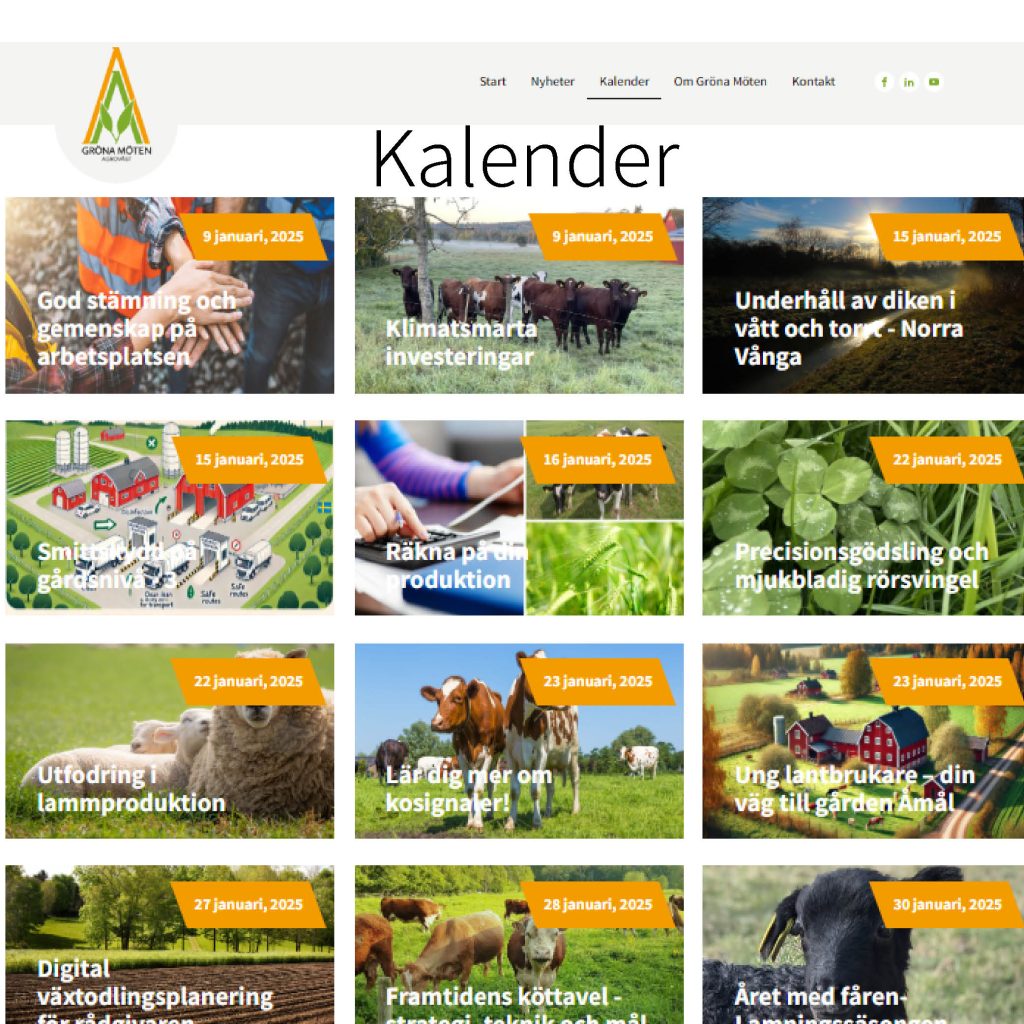 Gröna Möten 2025 | Agroväst