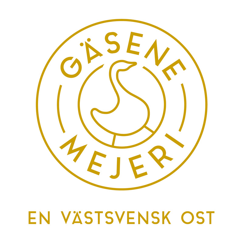 Logotype Gäsene mejeri