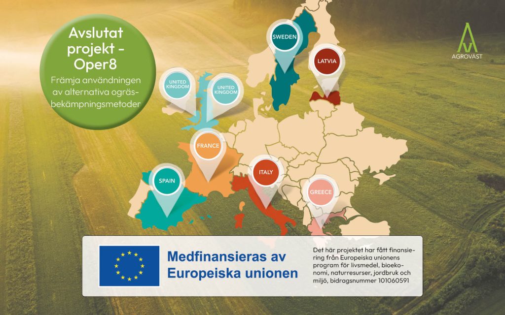 Avslutat projekt Oper8 | Agroväst
