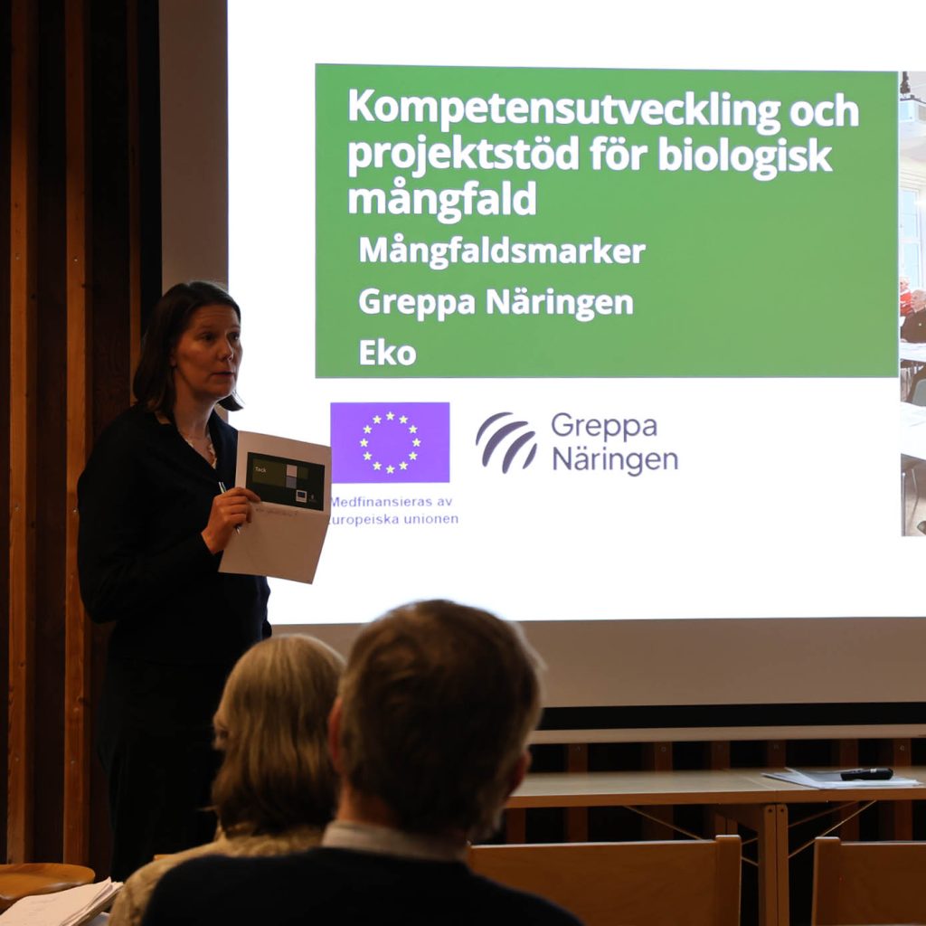Gröna Möten event Läckö 2026-04 Karin Lundqvist Öst Länsstyrelsen | Agroväst