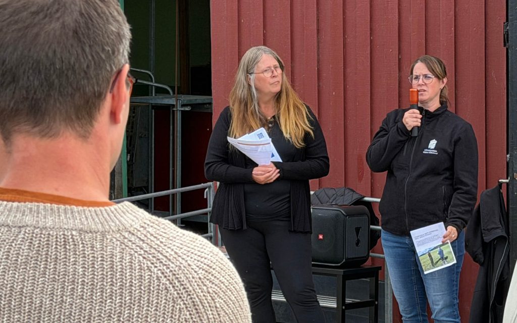 Madelene Vendel och Camilla Krokeus